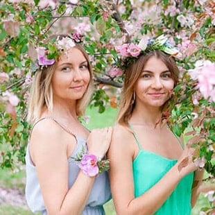 Наташа и Галина флористы